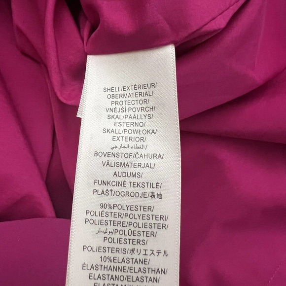 AIDAN MATTOX NWT Barbiecore Pink Midi Sheath One Shoulder Dress Sz 8 Cocktail - Picture 7 of 7